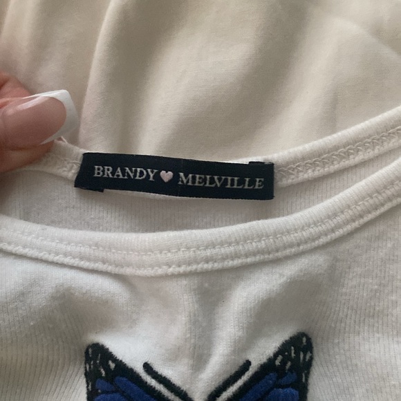 RARE brandy melville top!🦋 - Picture 2 of 2